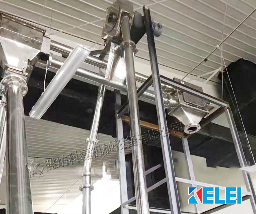 食品級(jí)管鏈輸送(song)機