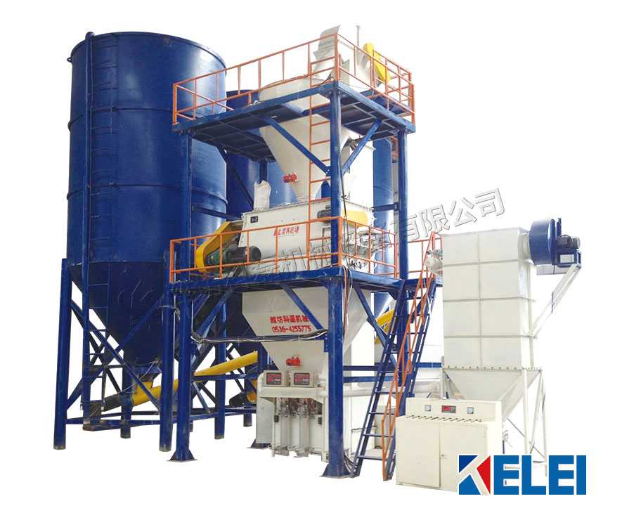 KL-60型(xíng)自動幹粉砂漿(jiang)生産線