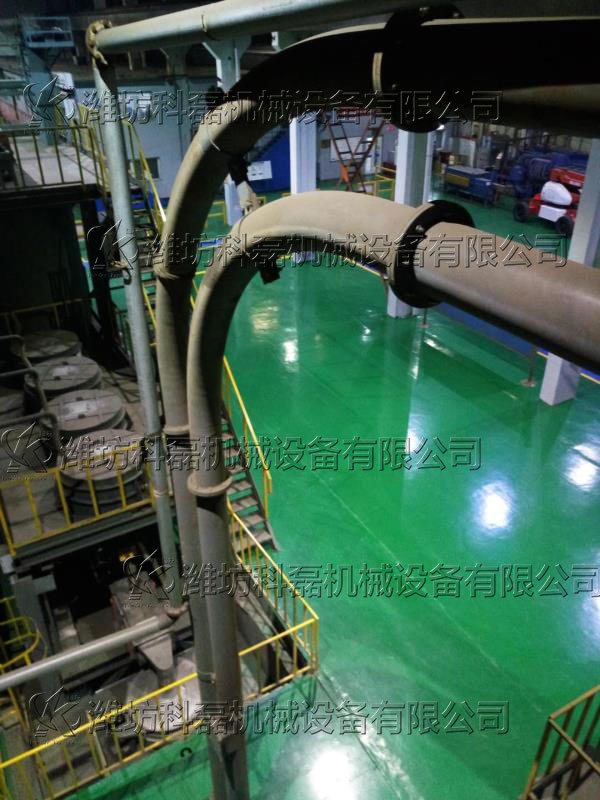 襄阳(yang)用裕橡胶制造有(you)限公司機械客戶(hu)管鏈輸送機實拍(pai) 第4張