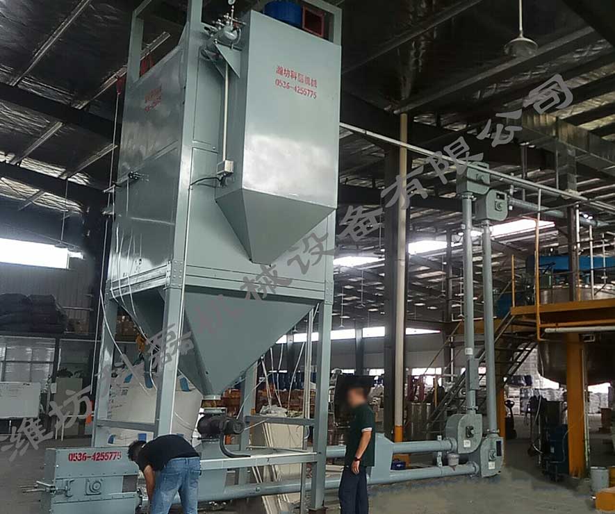 襄阳用裕橡(xiang)胶制造有限公司(si)噸袋拆包站